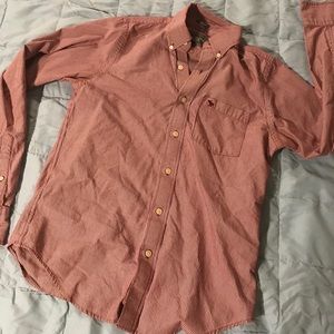 Red&White Stripe Buttonup